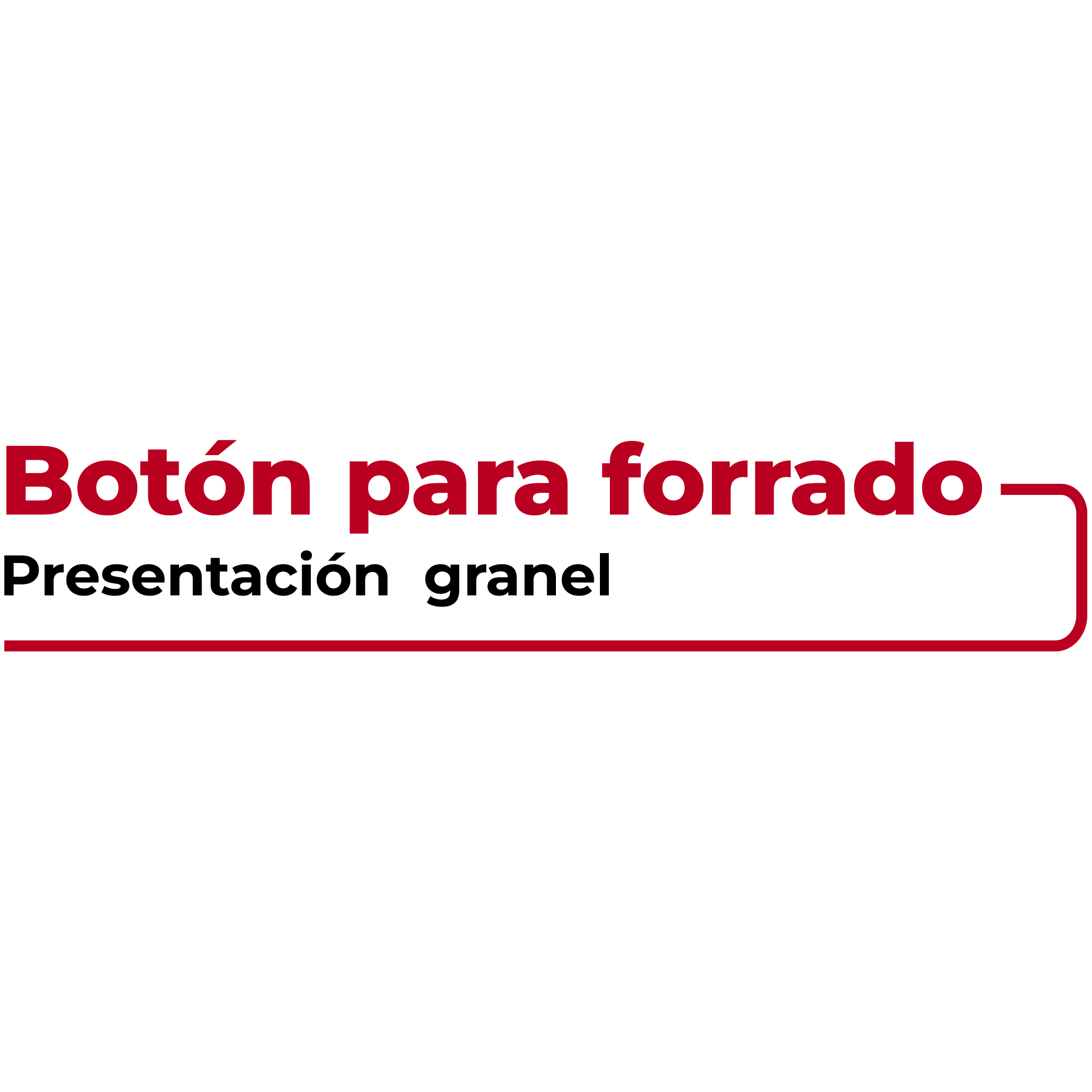 Botón para Forrado