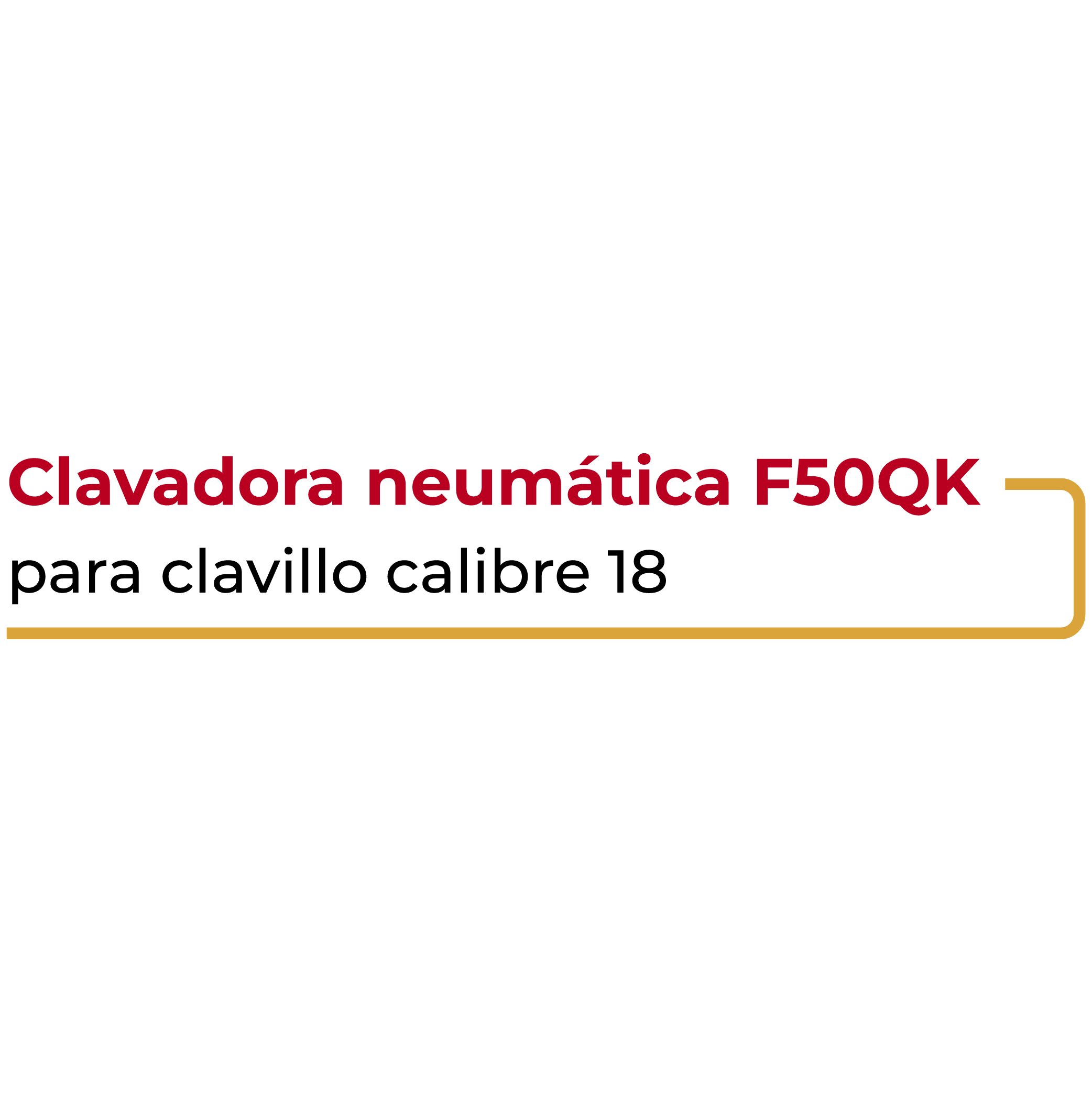 Clavadora Neumática F50QK