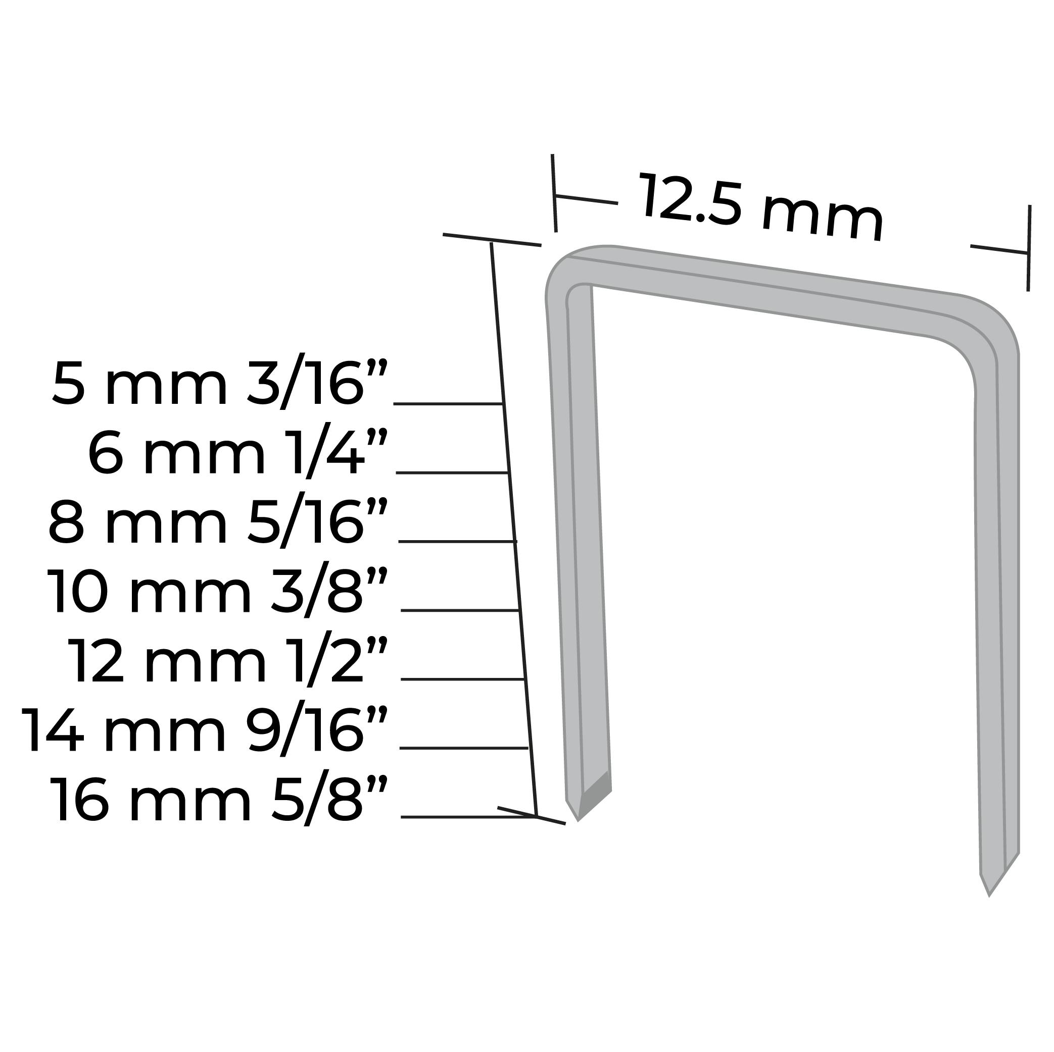 Grapa Serie 50