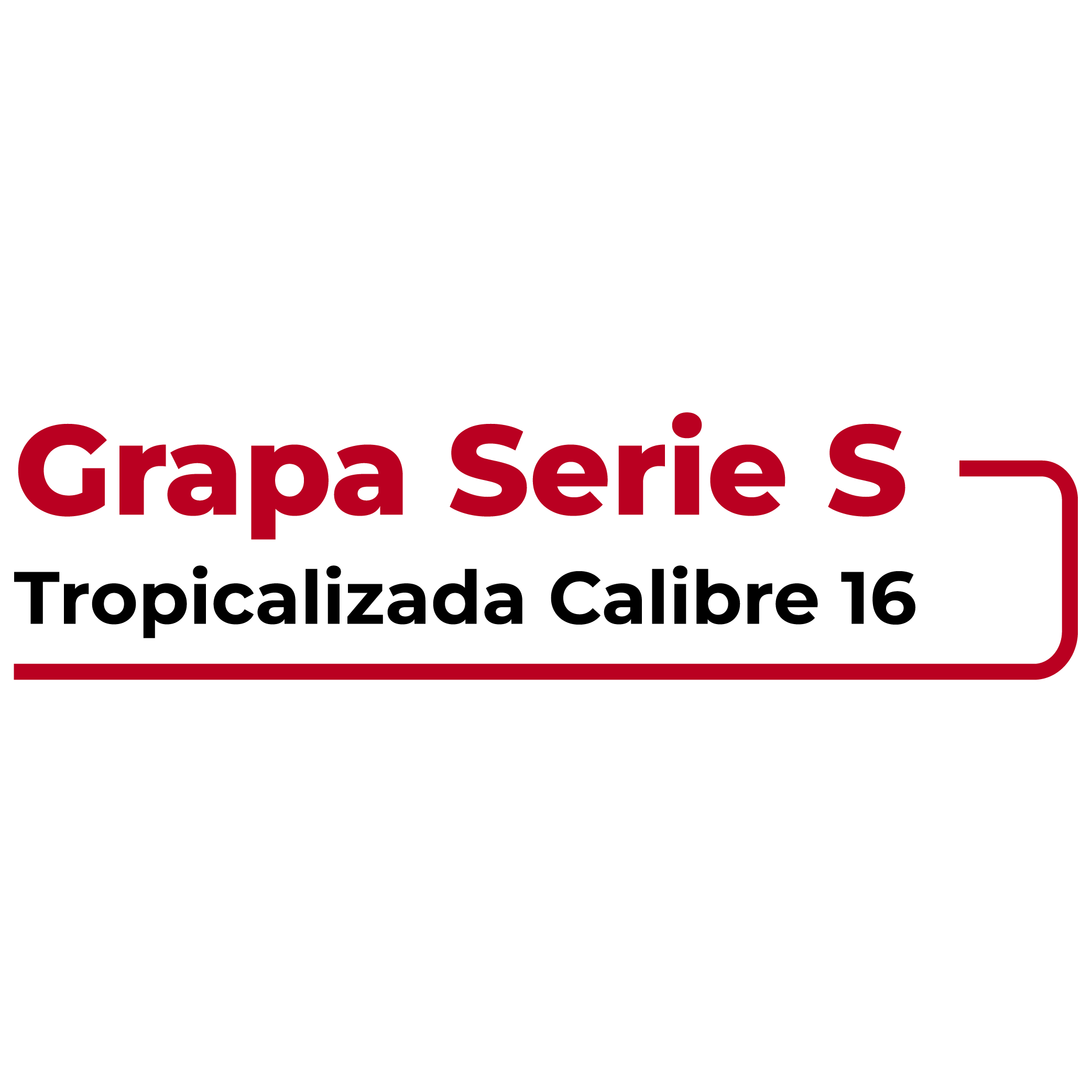 Grapa Serie S