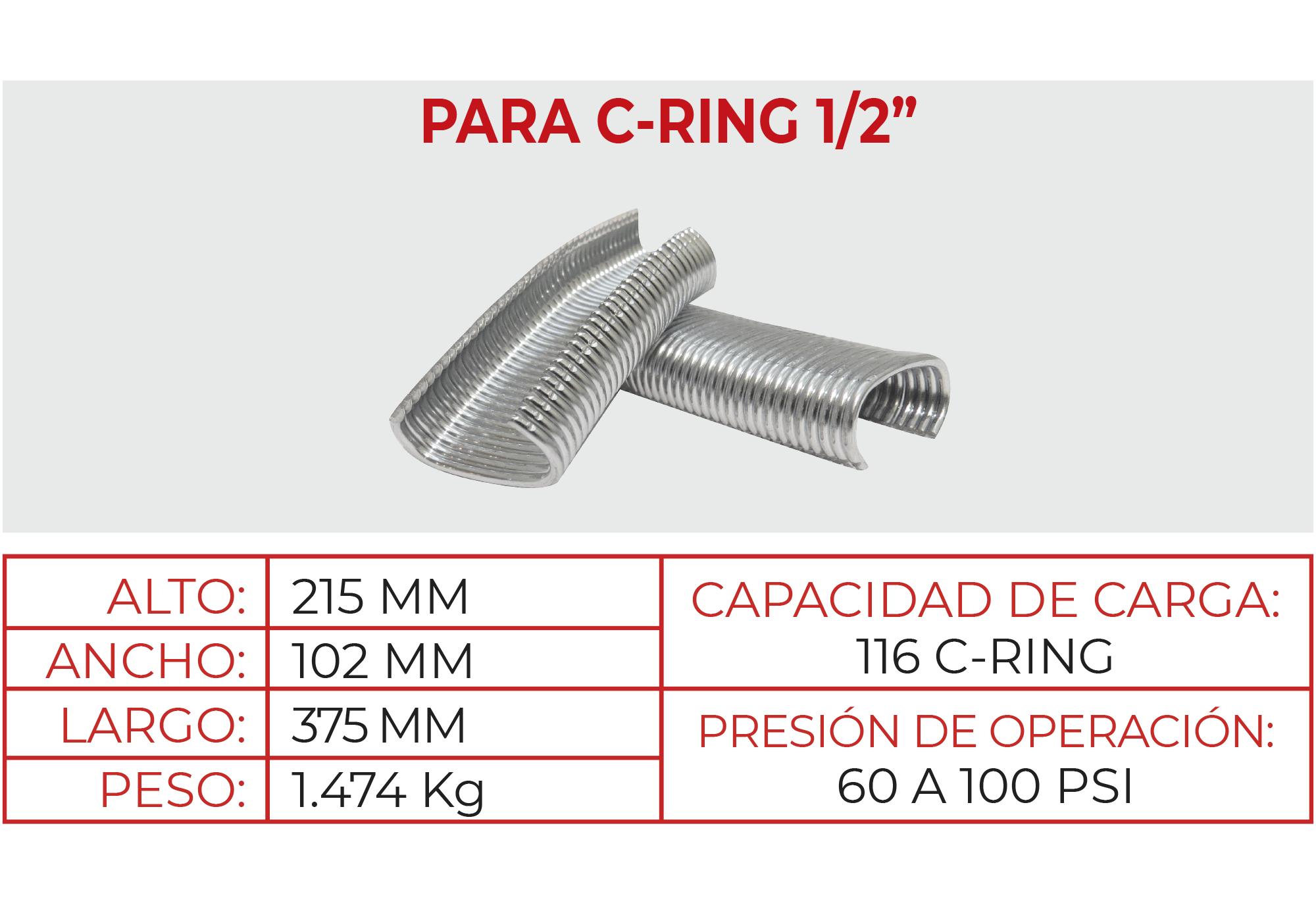 Anilladora Neumática CR12AI