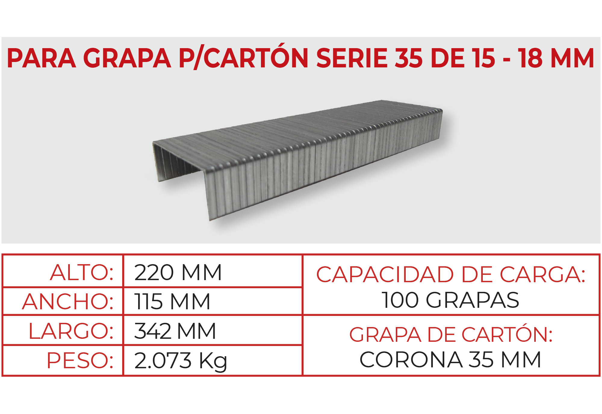 Engrapadora Neumática S35