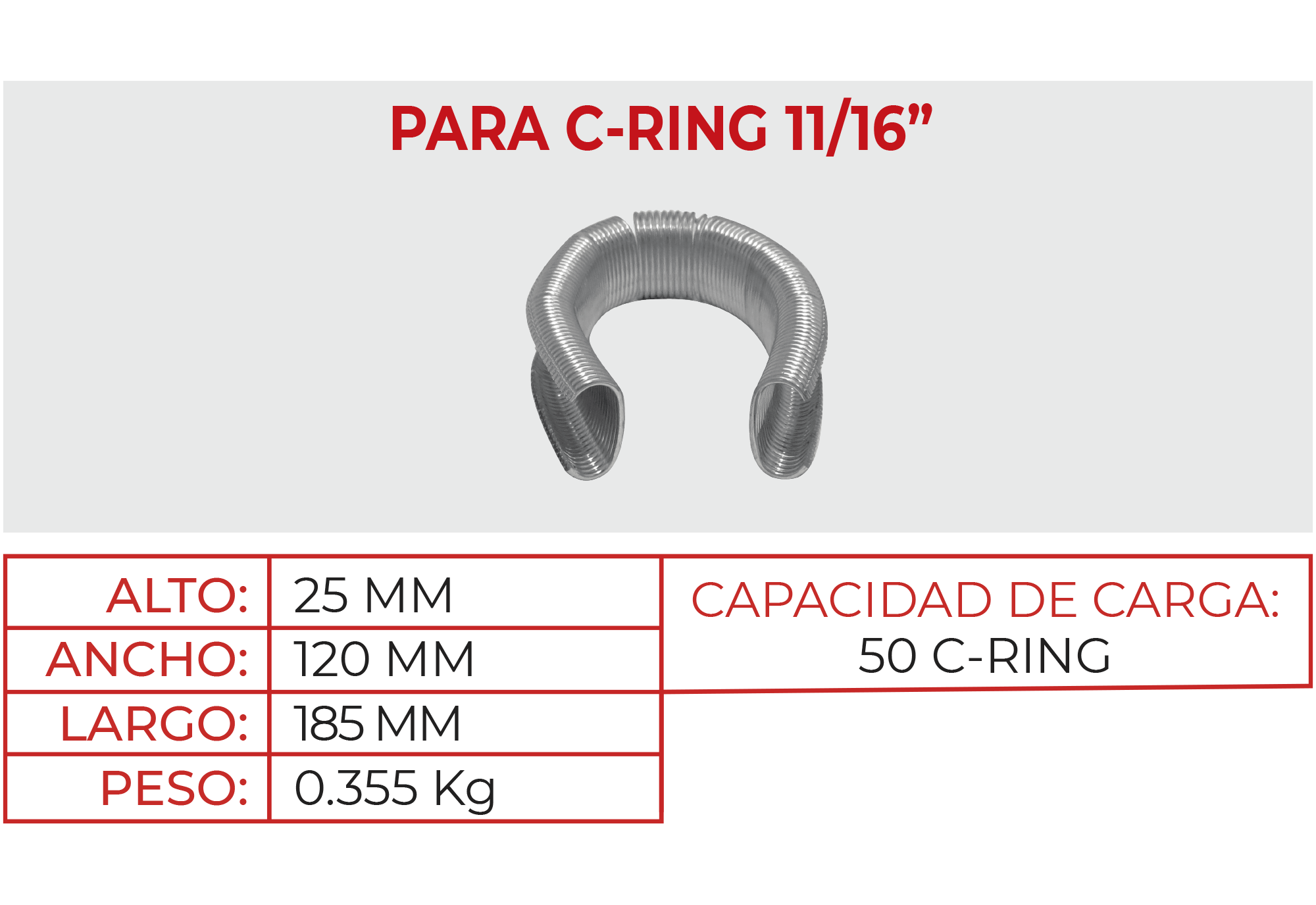 Anilladora manual CR17.5