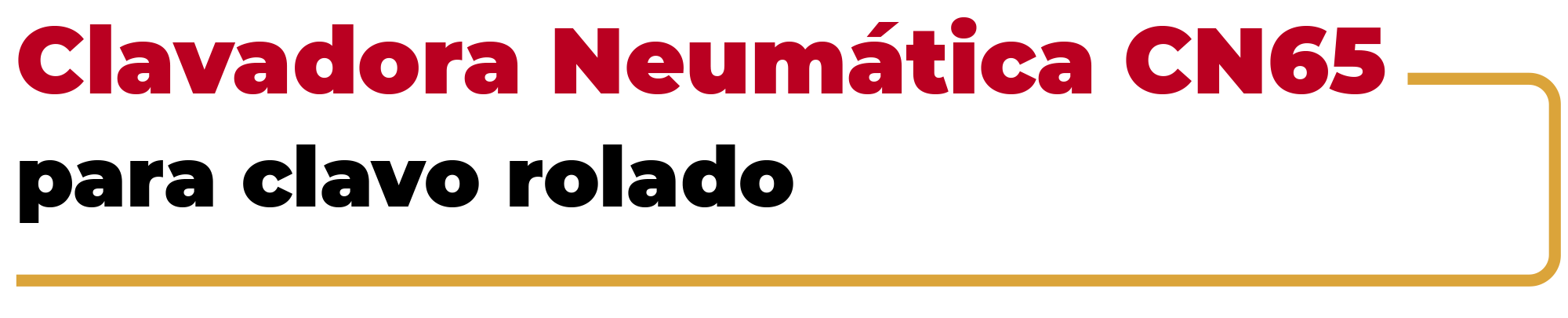 Clavadora Neumática CN65