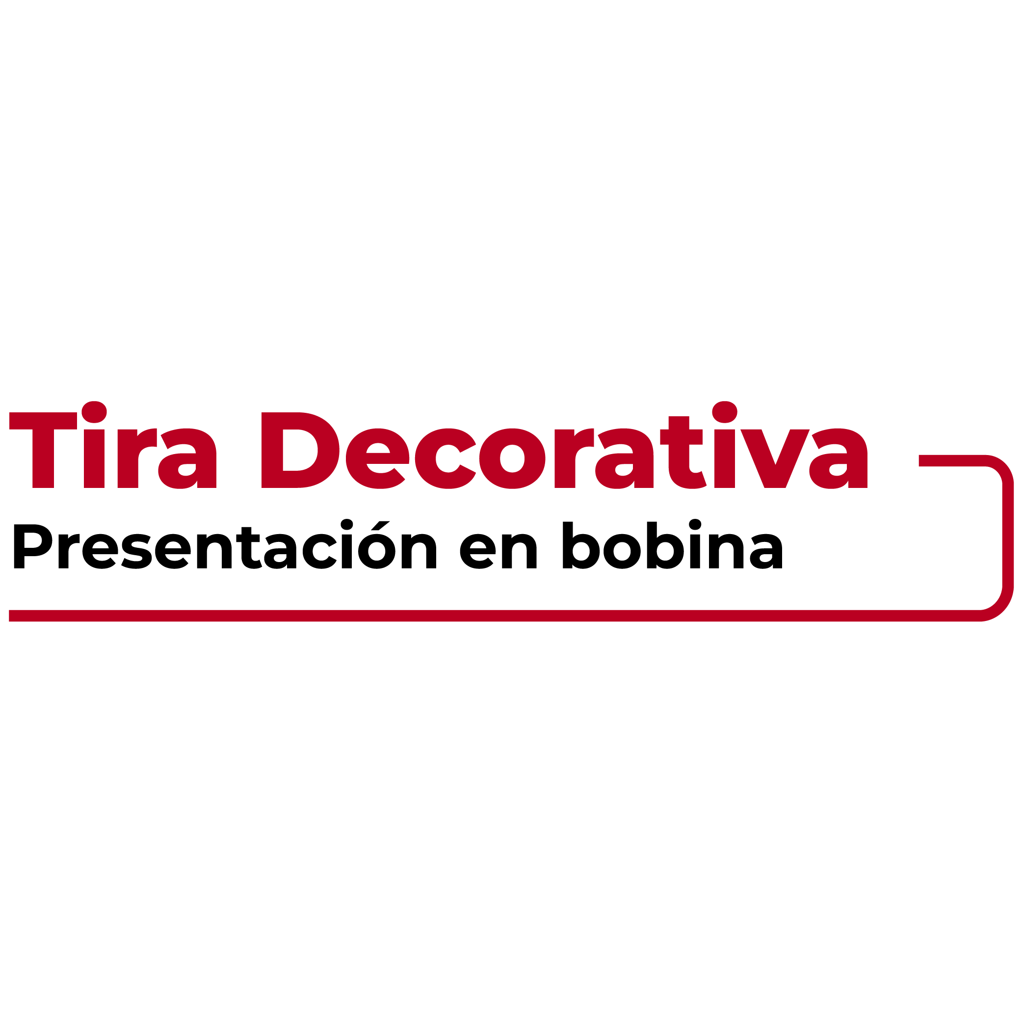 Tira Decorativa (Bobina)